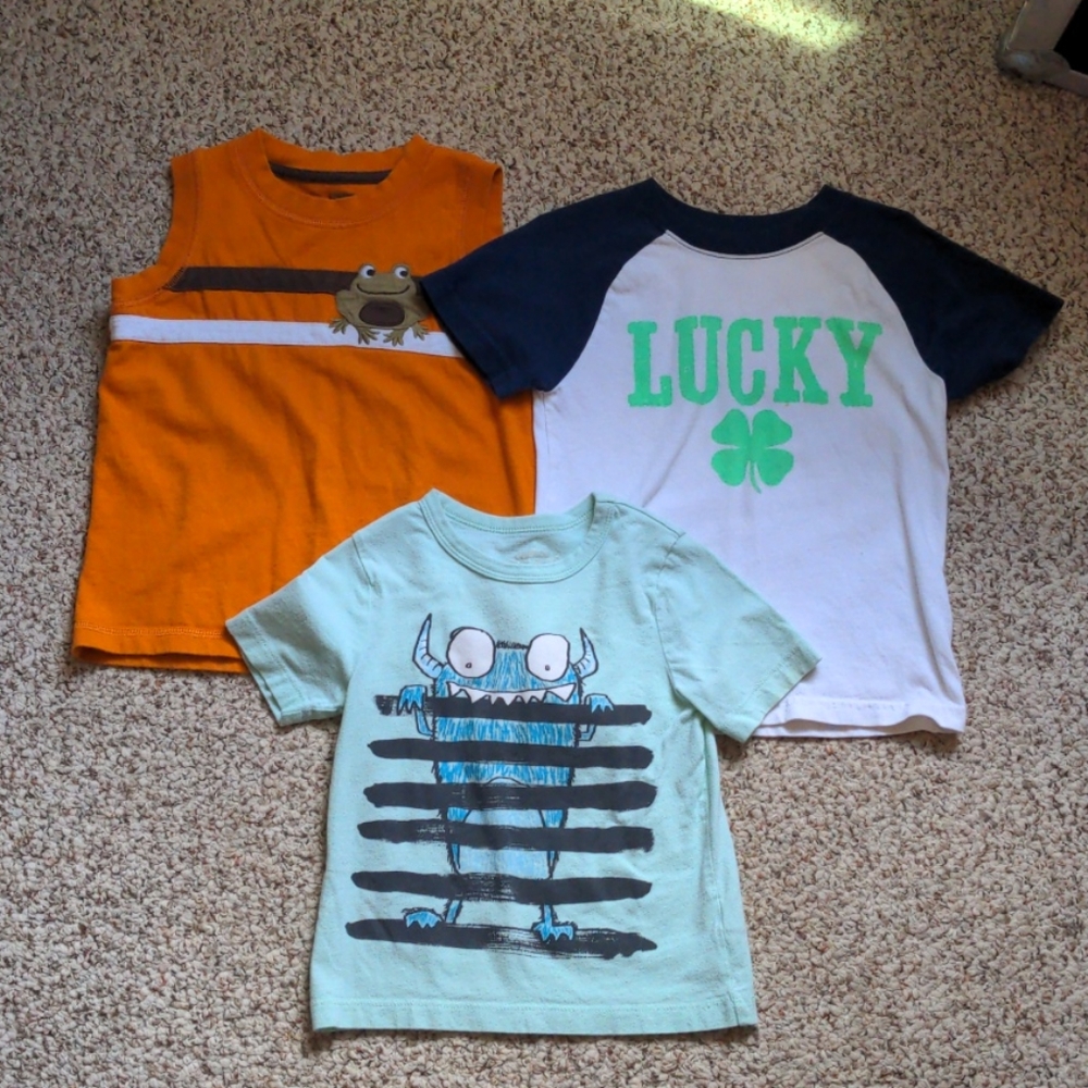 3 Boys 3T Shirts